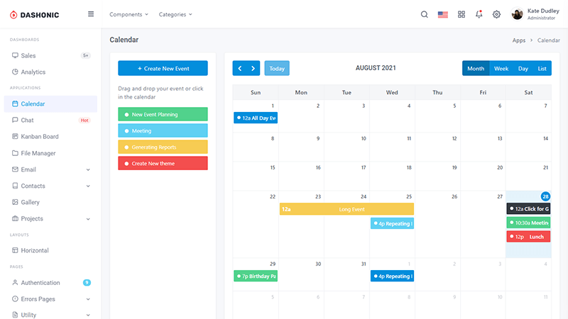app calendar